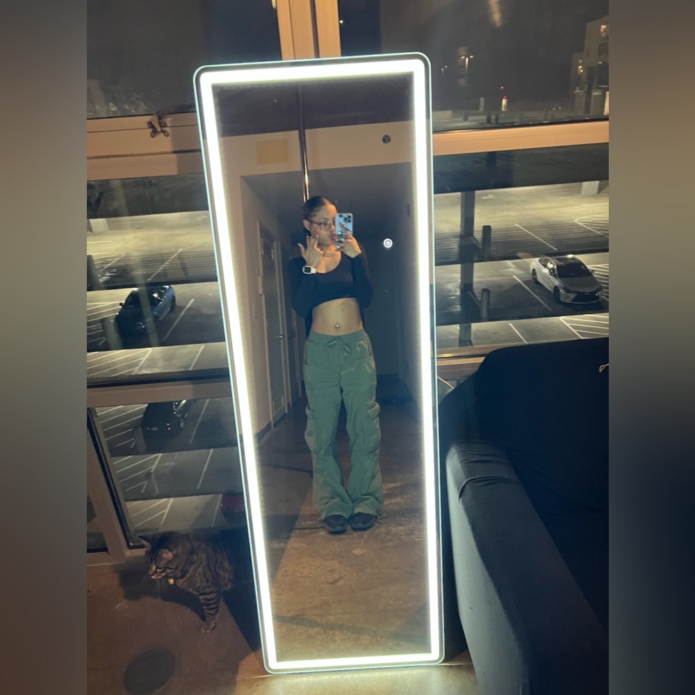 Full body led mirrors (two)